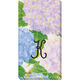 Lavender Hydrangea Garden Caspari Guest Towels Image 2 of 3